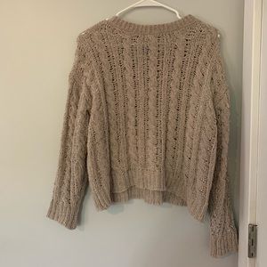 American Eagle Cable Knit Sweater